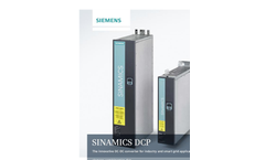 SINAMICS - Model DCP - Innovative DC-DC Converter - Brochure