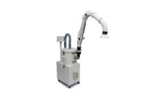 White Dust Extraction Arm