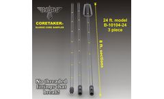 Coretaker - Model B-10104-24 - 24 FT. Sludge Core Sampler