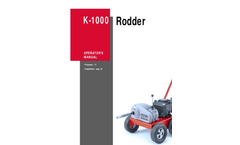 Ridge - Model K-1000 - Rodder Machine Brochure