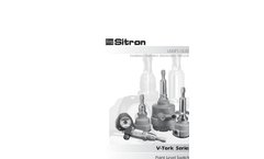 Sitron - Model Series VTK - Vibrating Tuning Forks Level Switch  Manual