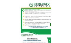 The Zeo-Clear Compact Biological Wastewater Treatment System Brochure