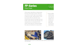 Ecologix - FP-Series - Filter Press Brochure