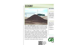 Ecogro - Compost Datasheet
