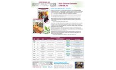 2020 Editorial Calendar & Media Kit - Brochure