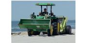 Compact Beach Raking Machine