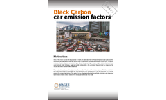Carbonaceous Aerosol Measurement Instruments for Black Carbon Car Emission Factors Brochure