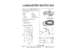 Lancaster - Water Broom Pump Brochure