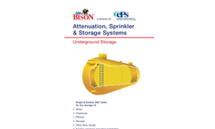 Storage / Sprinkler Tanks Brochure