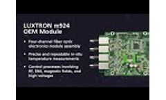 m924 OEM Module Overview - Video
