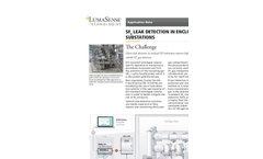 SF6 Leak Detection in Enclosed GIS Substation - Application Note