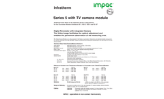 LumaSense IMPAC - Model Series 5 - Pyrometers with TV Camera Module - Brochure