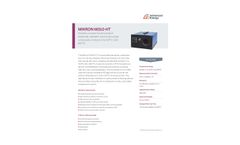 Advanced Energy Mikron M310-HT Portable, Compact Low Temperature Blackbody Calibration Source - Datasheet