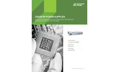 Cesar RF Power Supplies - Data Sheet