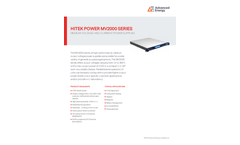 Hitek Power MV2000 Series Medium-Voltage High Current Power Supplies - Data Sheet