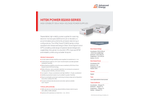 Hitek Power EG353 Series High-Stability 35 kV High Voltage Power Supplies - Data Sheet