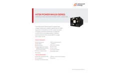 Hitek Power MH100 Series Versatile High Voltage Power Supply Modules - Data Sheet