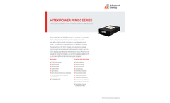 Hitek Power PSM10 Series Precision Scientific Power Supply Modules - Data Sheet
