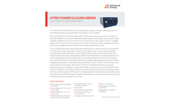 Hitek Power OLS10KD Series 10 KW High Voltage Power Supply - Data Sheet