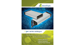 Xgen Series Multiple-Output, User-Modular Power Supplies - Brochure