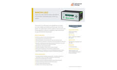 INNOVA 1512 Highly Accurate, Reliable, Stable, Quantitative, and Remotely Controllable Gas Monitoring System - Data Sheet