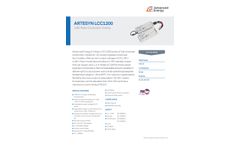 Advanced Energy - Model Artesyn - LCC1200 Series - 1200 W Conduction Cooled AC-DC Power Supplies System - Brochure