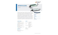 Advanced Energy - Model Artesyn - LCC250 Series - 250 W Conduction Cooled AC-DC Power Supplies System - Brochure