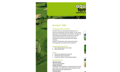RenoSan - Model 1000 - Soil Additive Brochure