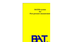 BAT Piezometer - IS-system for Pore Pressure Measurement - Brochure