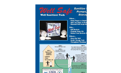 Sanitize Wells, Pumps and Storage Tanks - Brochure