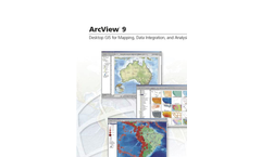 ArcView 9 Desktop GIS Brochure