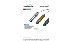 Model TX800-Serie - Insertion Turbine Flow Sensor Brochure