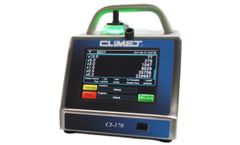 Climet - Model CI-x70 Series NextGen - Portable Air Particle Counter for Cleanrooms