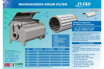 Microscreen Drum Filter - Brochure