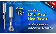 New SIL-2 Rated FCI FS10i Flow Meters Are Perfect Fit For Air, Compressed Air & Natural Gas Flow Measurement