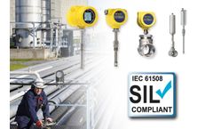 Industry’s Widest Choice of SIL-Rated Thermal Flow Meters for Safety Critical Applications