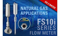 Counting Calories to Conserve Natural Gas Begins with Sleek Flow Meter Designed for Tight Equipment Areas