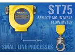 Remote Mountable Flow Meter for Small Line Processes in Hazardous or Hard-to-Reach Locations