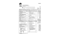 VORTAB - Model VIS - Insertion Sleeve Flow Conditioner Brochure