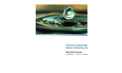 Thermo Scientific Orion™ - Model Chlorine XP - Water Quality Analyzer - Brochure