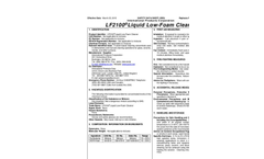 LF2100 - Safety Data Sheets (SDS)