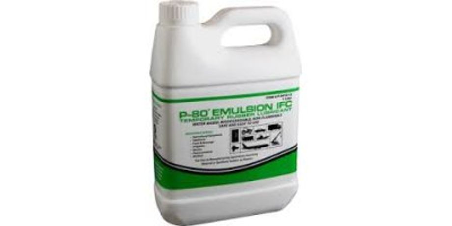 P-80 Emulsion IFC - Temporary Assembly Lubricant For Incidental Food Contact