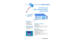 Model AF22M UV Fluorescent Sulfur Dioxide Analyzer Brochure