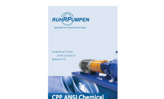 Ruhrpumpen - Model SWP - Self-Priming Pump - Brochure
