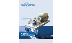 Ruhrpumpen - Model A-Line - Multi- Stage Barrel Pumps - Brochure