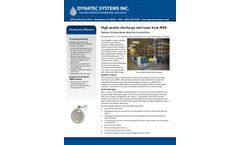 The Dynatec Difference High quality discharge and reuse from MBR  Dynatec Provides Reuse Water for Cereals Plant Dynatec Systems, Inc. has ins
