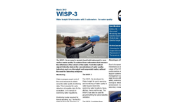 WISP-3 - Water Insight Portable Water Quality Spectrometer - Brochure