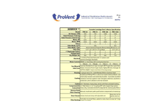 SideKick - PSK - Portable Cartridge Dust Collectors – Specification