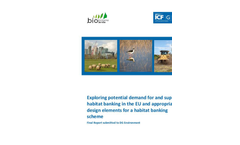 Appropriate Design Elements for a Habitat Banking Scheme