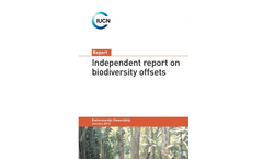 Independent Report on Biodiversity Offsets  Brochure